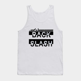 Back slash Tank Top